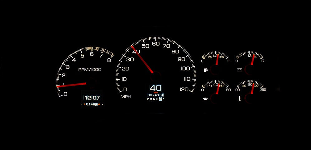 95-98 GM Truck RTX Cluster