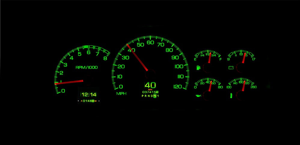 95-98 GM Truck RTX Cluster
