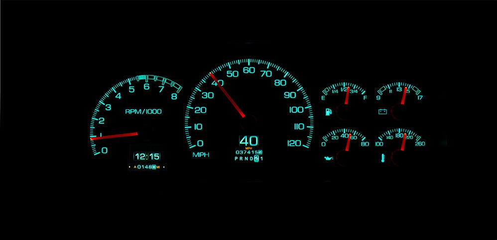 95-98 GM Truck RTX Cluster