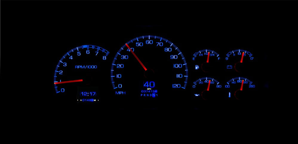 95-98 GM Truck RTX Cluster
