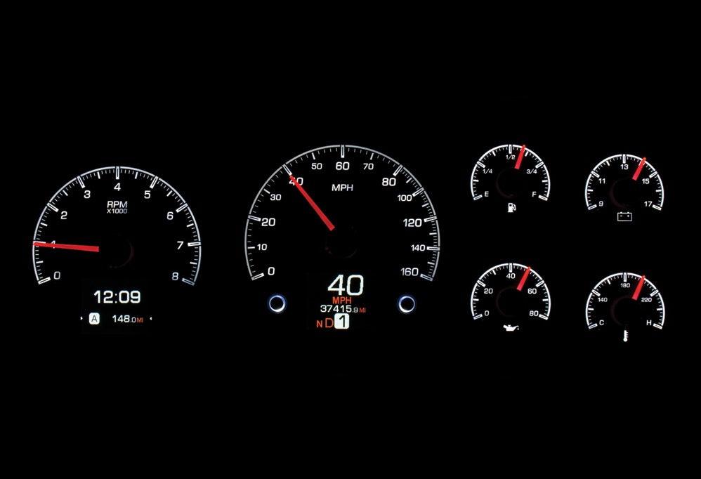 95-98 GM Truck HDX Cluster