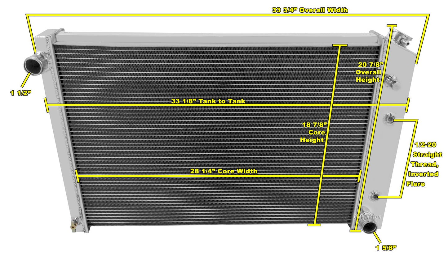 Champion Cooling Radiator