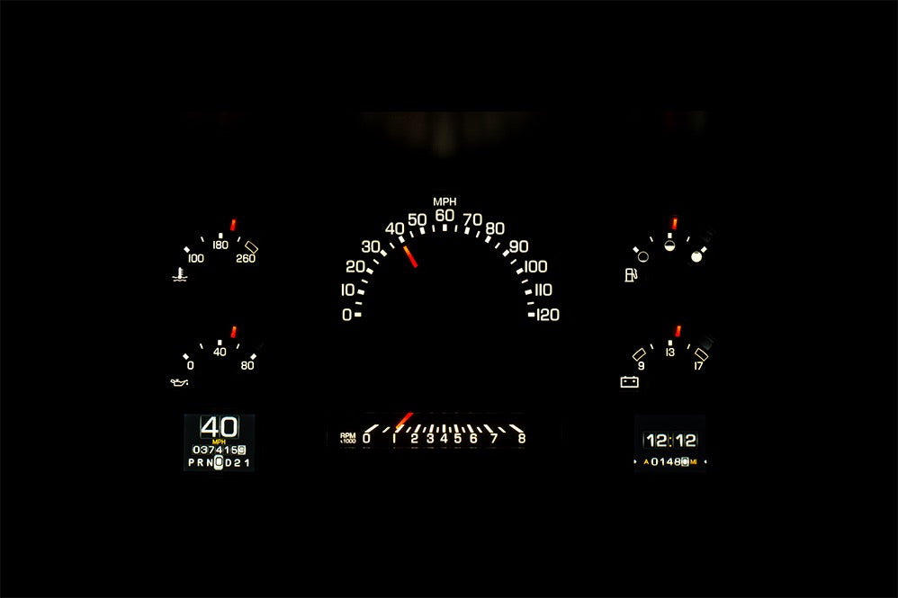 88-91 GM Truck RTX Cluster