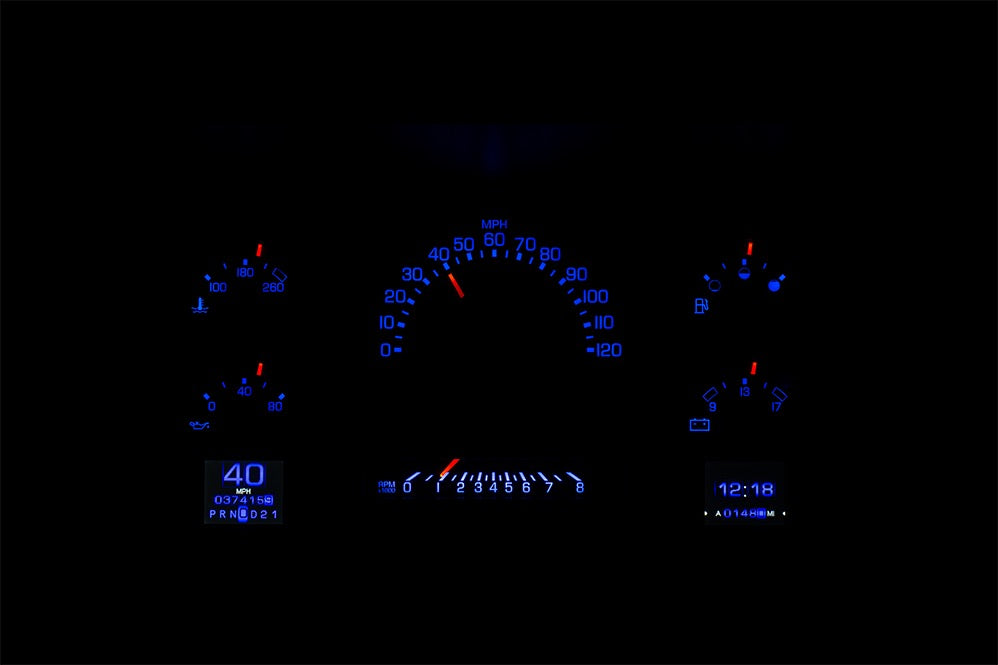 88-91 GM Truck RTX Cluster