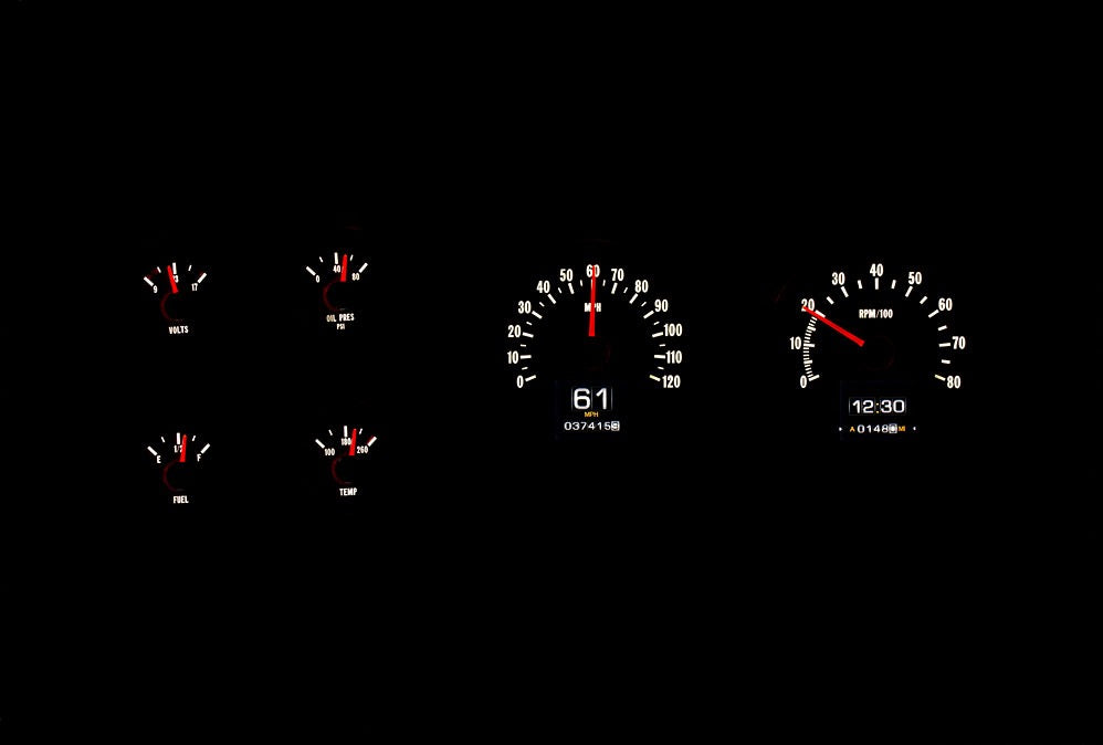 73-87 GM Truck RTX Cluster