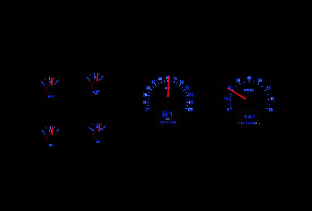 73-87 GM Truck RTX Cluster