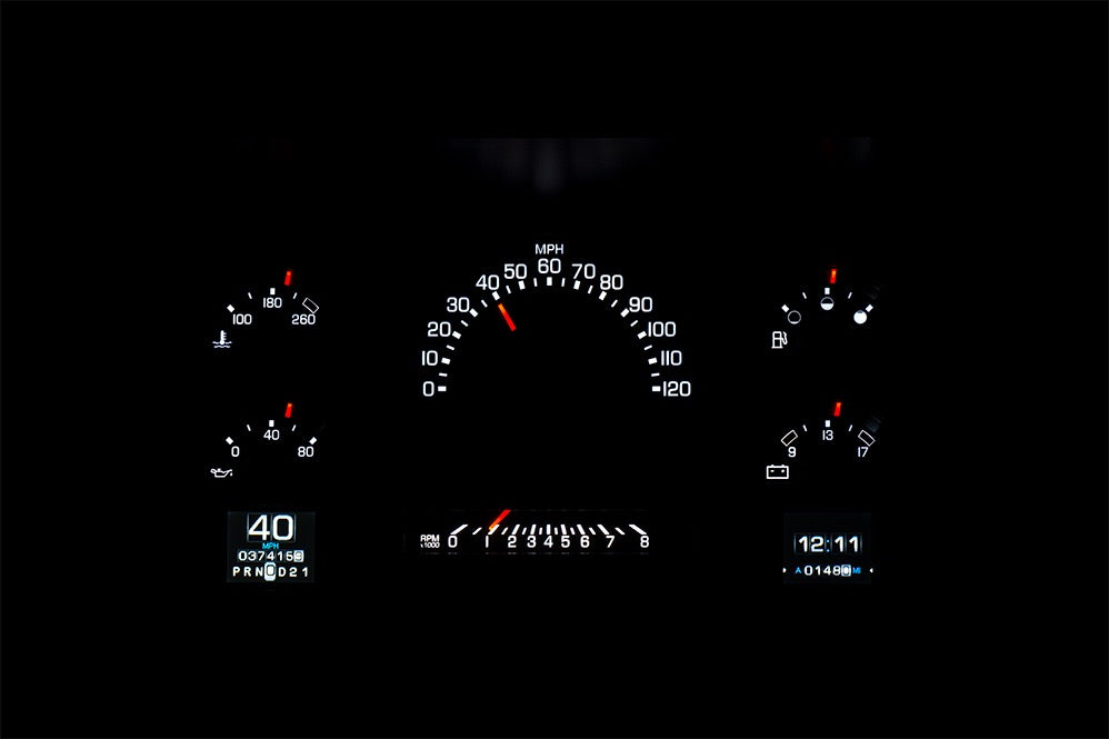 88-91 GM Truck RTX Cluster