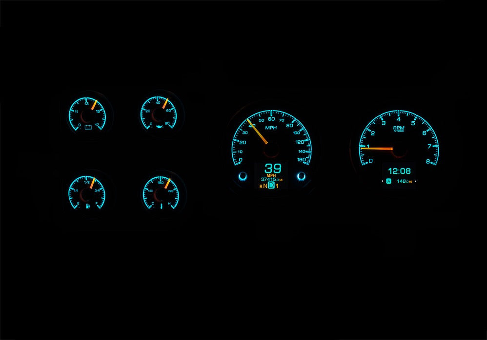 73-87 GM Truck HDX Cluster
