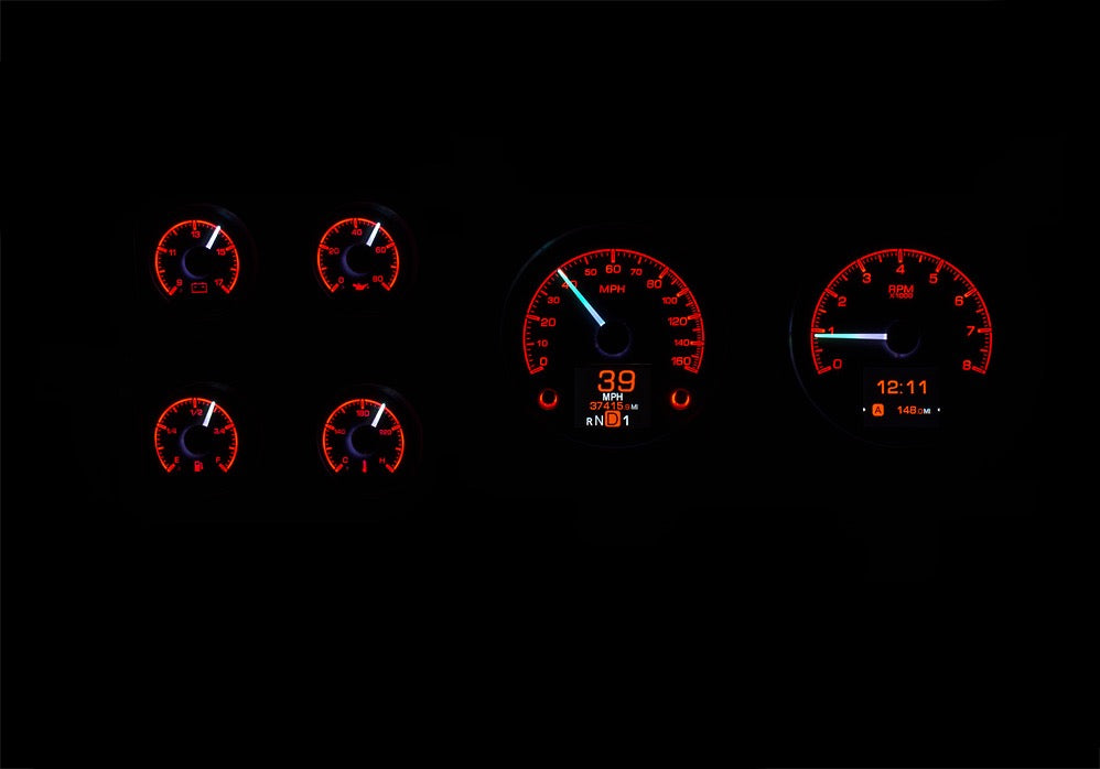 73-87 GM Truck HDX Cluster