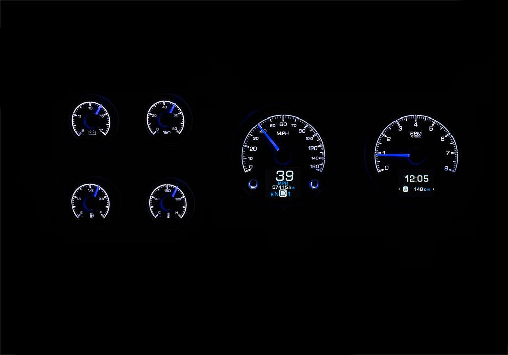 73-87 GM Truck HDX Cluster