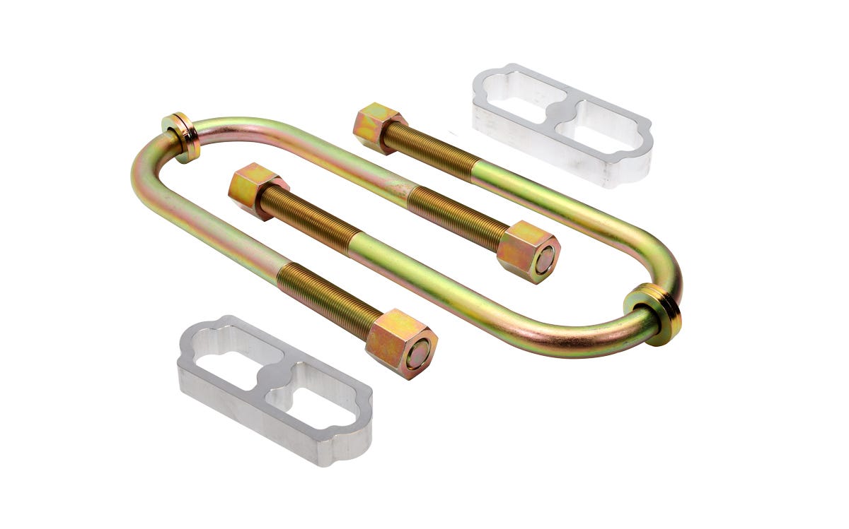 Lowering Block Kit for 1960-1972 Chevy 1/2 Ton Truck, C10, 1" Drop, Kit