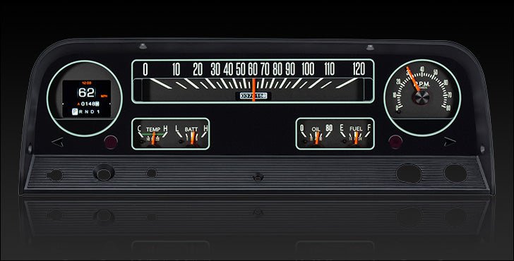 64-66 Chevy Truck RTX Cluster