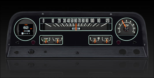 64-66 Chevy Truck RTX Cluster