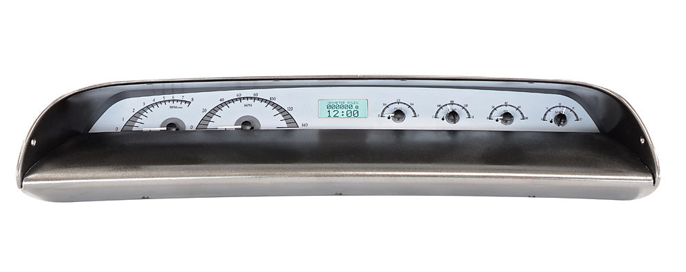 63-64 Impala VHX Cluster - Silver Alloy White