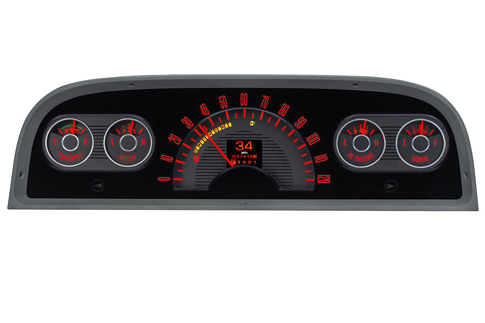 60-63 Chevy Truck RTX Cluster