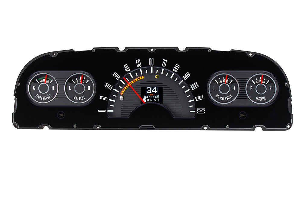 60-63 Chevy Truck RTX Cluster
