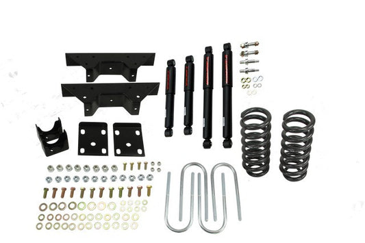 Belltech 73-87 C10 Front And Rear 4/6 Complete Kit W/ Nitro Drop 2 Shocks