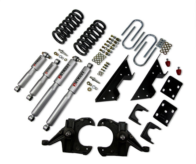 Belltech 73-87 C10 Front And Rear 4/6 Complete Kit W/ Street Performance Shocks